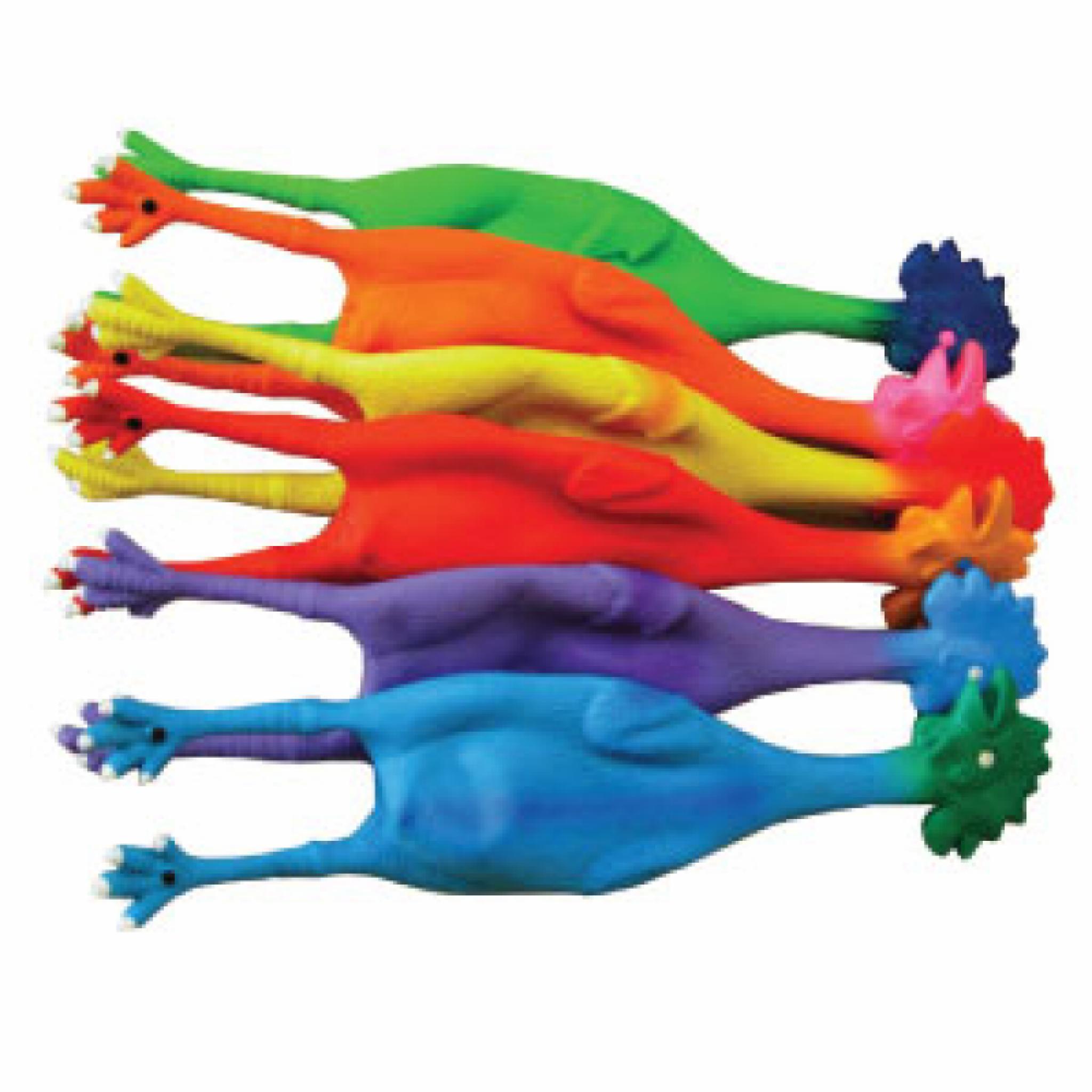 RUBBER CHICKENS SET OF 6