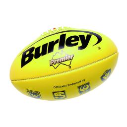 Burley Premier leather game ball yellow.jpg