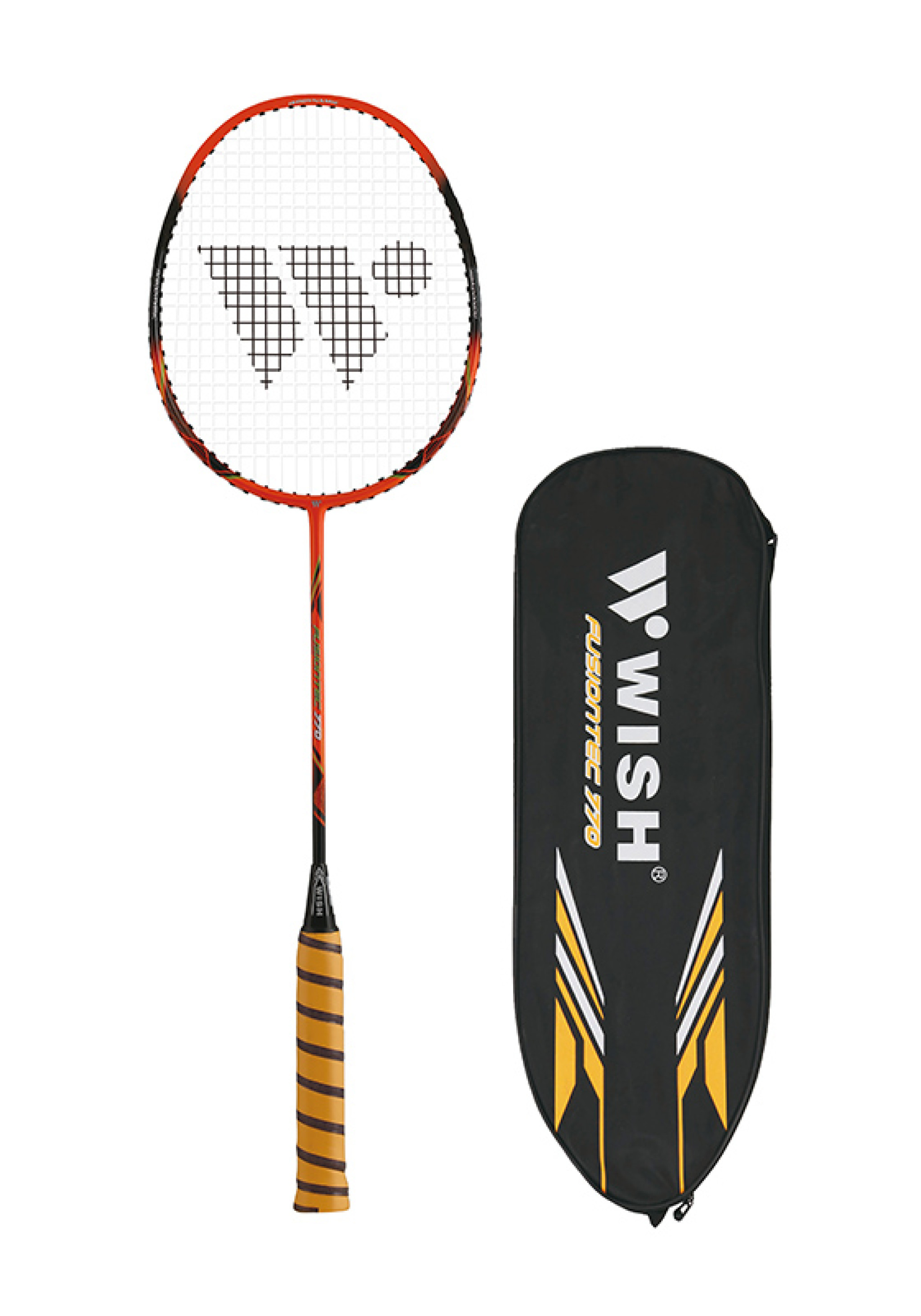 WISH BADMINTON RACQUET - FUSIONTEC 770