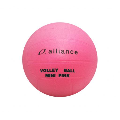 ALLIANCE PVC MINI PINK VOLLEYBALL - 8"