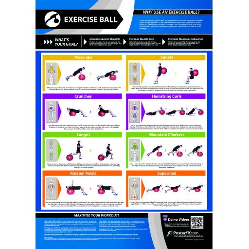EXERCISE BALL CHART