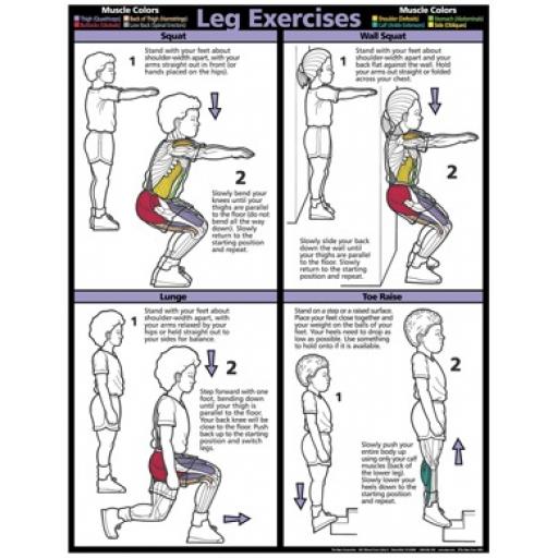 LEG EXERCISE CHART