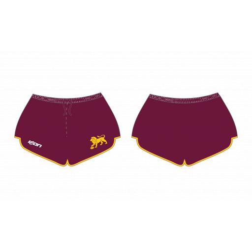 Doncaster East FC Maroon Running Shorts