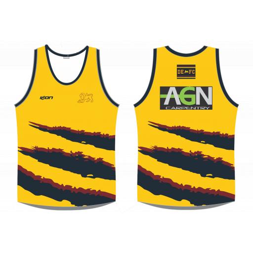 Doncaster East FC Yellow Training Singlet