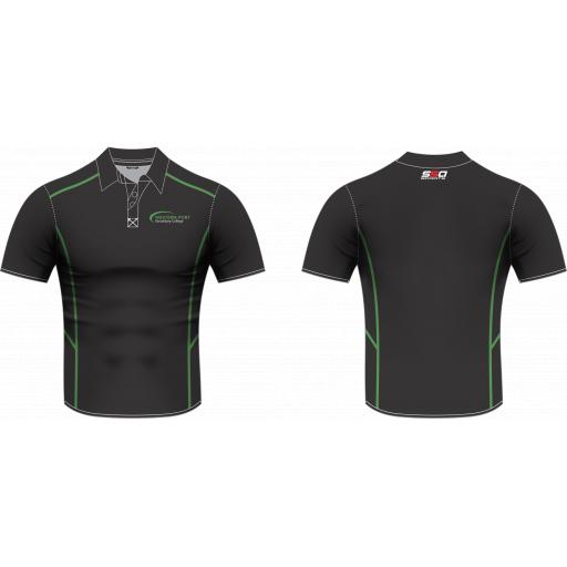 WESTERN PORT SC - DRIFIT BLACK POLO