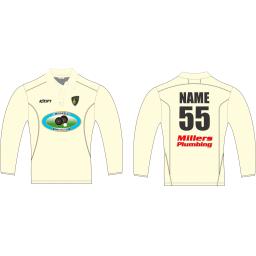 Morwell Cricket Club 2 day shirt Long Sleeve Pro.png