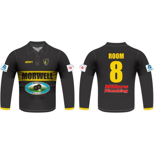 MORWELL CRICKET CLUB ONE DAY PLAYING SHIRT LONG SLEEVE