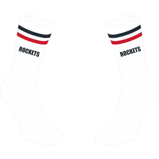 Rowville Rockets Socks (white)