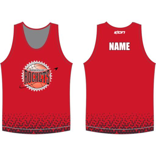 Rowville Rockets Singlets (Red)