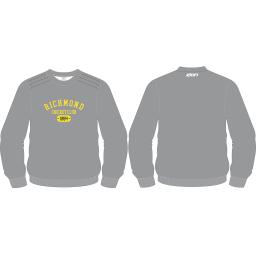 Richmond cc crew neck jumper grey.png