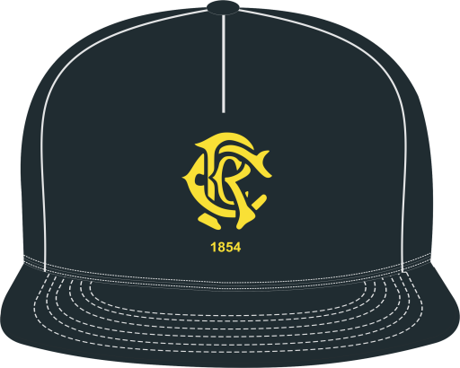 Richmond cc black playing cap.png