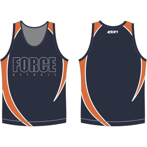 NILLUMBIK FORCE NETBALL SINGLET